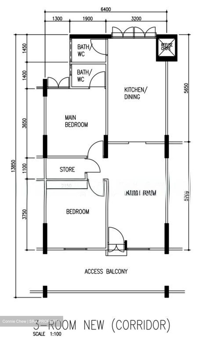 Blk 605 Yio Chu Kang Green (Ang Mo Kio), HDB 3 Rooms #555872241